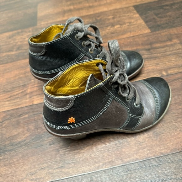 ART Company Ankle Brown Boots Size 7 - Picture 8 of 11